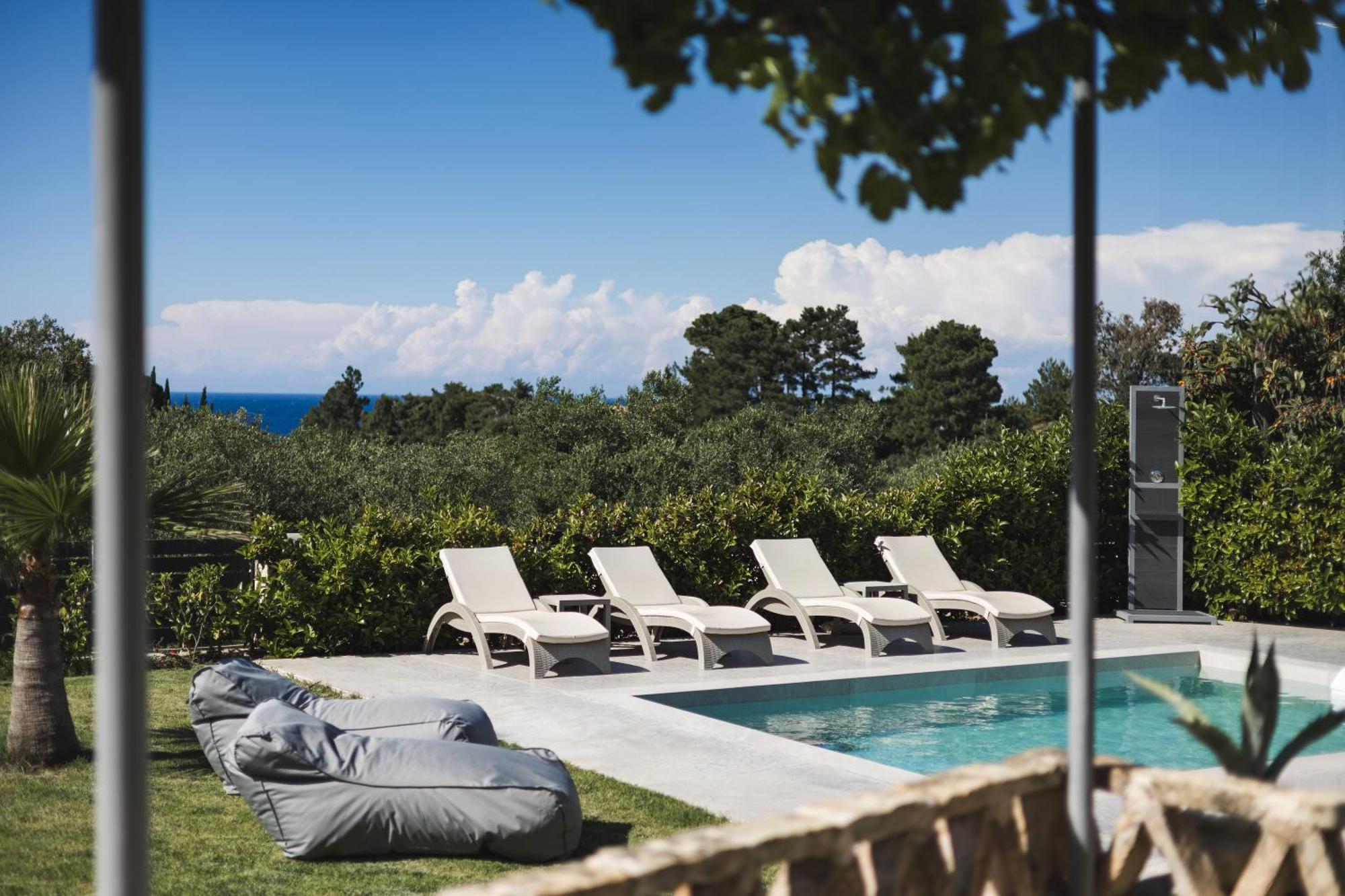 Binios Villa - Private Pool, Walking Distance From The Beach Vasilikí Exterior foto