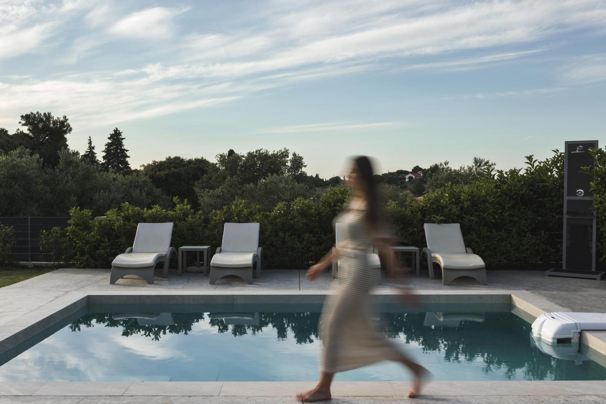 Binios Villa - Private Pool, Walking Distance From The Beach Vasilikí Exterior foto
