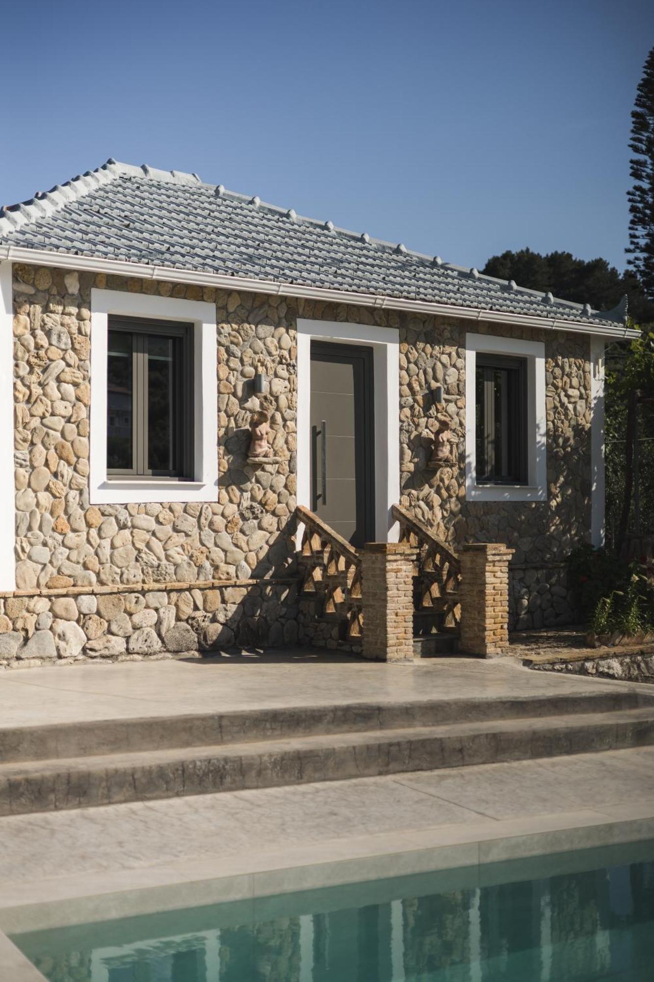 Binios Villa - Private Pool, Walking Distance From The Beach Vasilikí Exterior foto